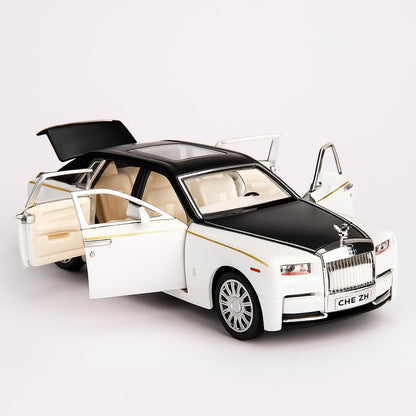KIDLYCO Rolls Royce Regular Size 1:32 Luxury Die-Cast Car with Pull Back, Lights & Sound